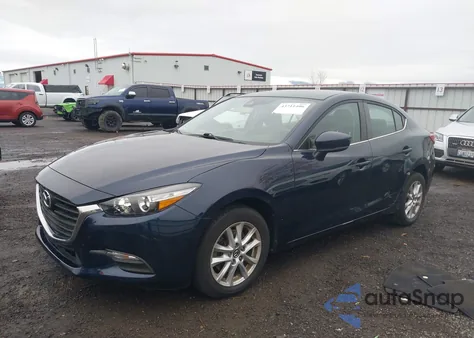 2018 Mazda Mazda3 Sport из США, поврежденный, VIN 3MZBN1U73JM171389